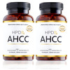 HPD Rx Premium AHCC & Shiitake Mushroom 1100 mg per Serving Supplement, Natural