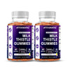 Vitamatic 2 Pack Milk Thistle Gummies- 10000 mg Equivalent Per Serving (from
