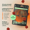 Gwella Focus Gummies with Lions Mane, Panax Ginseng, Ginger Root, Cordyceps