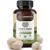 Longevity Botanicals Lions Mane Mushroom Extract Capsules (240)