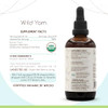 HerbEra Wild Yam B120 USDA Organic Alcohol-Free Herbal Extract Tincture