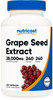 Nutricost Grape Seed Extract 28,000mg Equivalent from 400mg of 70:1 Extract Per