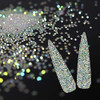 10000Pcs Tiny Rhinestones 1.2mm Clear AB Flatback Glass Pixie Crystals, Iridescent Gems Long Lasting Shine Small Sugar Beads Dust Charms for Nail Des