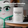 Codeage Brain Focus Vitamins+ Nootropic Supplement with Citicoline as Cognizin