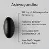 Sports Research Ashwagandha Softgels with Coconut MCT Oil