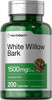Horbäach White Willow Bark Capsules - 200 Pills