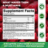 Vitamatic 3 Pack Irish Sea Moss Gummies- 3000mg Equivalent Per Serving - 60 Ct