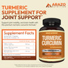 Arazo Nutrition Turmeric Curcumin with BioPerine Black Pepper Extract
