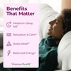 Melatonin 3mg Sleep Aid with L-Theanine & Valerian Root