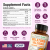 Melatonin 3mg Sleep Aid with L-Theanine & Valerian Root