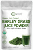Micro Ingredients Organic Barley Grass Juice Powder, 10 Ounce, Cold Pressed, US