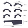VANANA 1 Set Nose Up Lifting Shaping Clip Beauty Tool Nose Shaper Inserts Lifter Up Clipper Corrector Bridge No Pain 3 Pair Makeup Tool