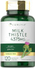 Carlyle Milk Thistle Supplement - 120 Capsules