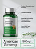Horbäach American Ginseng Capsules - 200 Count
