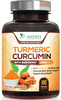 Turmeric Curcumin Supplement 95% Curcuminoids 1950mg with Organic Turmeric &