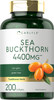 Carlyle Sea Buckthorn Oil Capsules - 200 Softgels