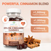 Sugar-Free Ceylon Cinnamon Gummies (2,000mg/Serving)