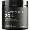 Toniiq Black Maca Root - Ultra High Potency 20:1 Extract