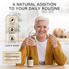 Garden of Herbz Lions Mane Mushroom Supplement Capsules with Turkey Tail