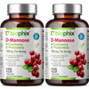 biophix D-Mannose 1000mg Capsules with Cranberry & Probiotics