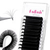FADLASH Eyelash Extensions D Curl 0.07 15-20mm Mixed Tray Easy Fan Lash Extensions Volume Lashes 2D-10D Self Fanning Lash Extensions (0.07-D, 15-20mm