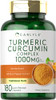 Carlyle Turmeric Curcumin with Black Pepper - 180 Capsules