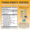 Organic Turmeric and Ginger Supplement with Black Pepper Extract for Better
