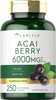 Carlyle Acai Berry Capsules - 250 Count