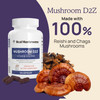 Real Mushrooms Zinc and Vitamin D2 Capsules