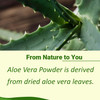 minature 100% Aloe Vera Powder (Aloe Barbadenis) 227g (8 oz)| Pure Aloe Vera