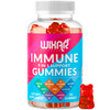 WIXAR NATURALS 9 in 1 Immune Support Gummies with Elderberry, Vitamin C&D, Zinc