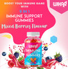 WIXAR NATURALS 9 in 1 Immune Support Gummies with Elderberry, Vitamin C&D, Zinc