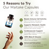 Longevity Botanicals Organic Maitake Mushroom Extract Capsules (120)