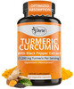 Pure By Nature Turmeric Curcumin with Black Pepper Extract 10 mg Capsules, 1200
