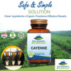 Pure Mountain Botanicals Cayenne Pepper Capsules