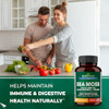 SANDHUHERBALS Sea Moss Capsules with Black Seed Oil Ashwagandha Ginger Burdock