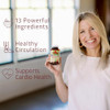 N1N Premium Blood Pressure Support with Hawthorn and Hibiscus [13 Potent