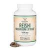 Reishi Mushroom Capsules (4:1 Ganoderma Extract, 1,000mg Red Reishi Powder