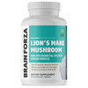 Brain Forza Organic Lion's Mane Mushroom Capsules, Natural Supplement for Memory