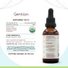 Gentian B60 Alcohol-Free Herbal Extract Tincture, Concentrated Liquid Drops
