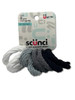 Scunci No Damage Ponytailers Hair Ties Elastics, 8 pcs