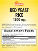 Sundance Red Yeast Rice 1200mg Capsules - Traditional Herbal Supplement