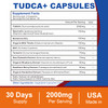 Spliferkou 2000mg Tudca Liver Support Supplement, Tudca Bile Salt with Milk