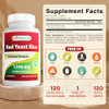 Best Naturals Red Yeast Rice 1200 mg (Non-GMO) 120 Tablets (120 Count (Pack
