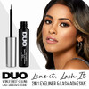 DUO Line It Lash It Lash Glue Liner  Black, 2-in-1 Eyeliner & Eyelash Adhesive for Strip & Cluster Lashes, 0.12 oz