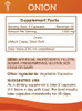 Secrets of the Tribe Onion 120 Capsules, 1000 mg, Onion (Allium Cepa) Dried Bulb