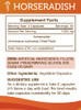 Secrets of the Tribe Horseradish 60 Capsules, 1000 mg, Horseradish (Armoracia