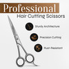Facón Hair Cutting Scissors - Professional Hair Scissors 6.5 Inch Razor Edge Barber Shears Salon Hair Cutting Shears - Japanese Stainless Steel - Pre