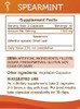 Secrets of the Tribe Spearmint Capsules 1000 mg Spearmint (Mentha spicata) Dried