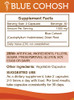Secrets of the Tribe Blue Cohosh 60 Capsules, Made with Vegetable Capsules